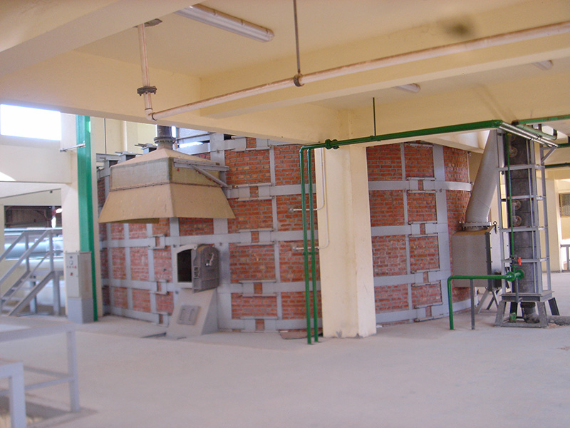 Mannheim Potassium Sulfate Reaction Kiln Furnace