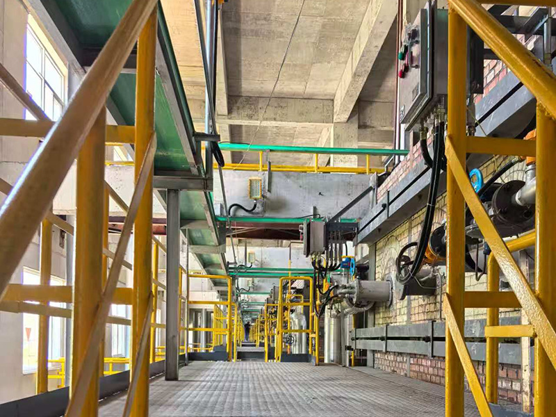 SOP kiln combustion system