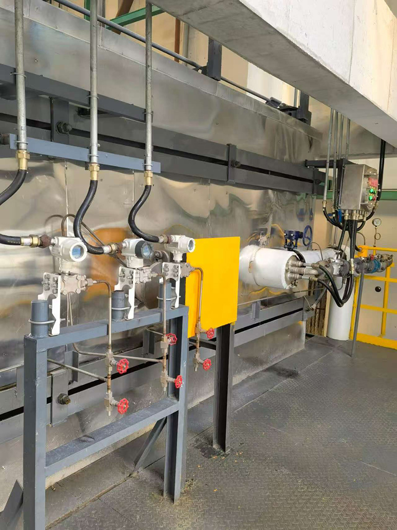 SOP kiln combustion system