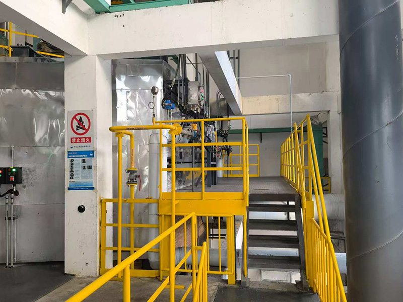 SOP kiln combustion system